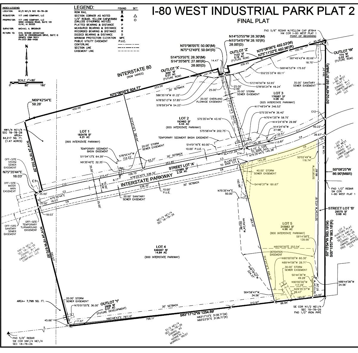 Waukee Plat Map 2